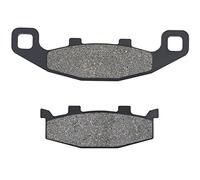 AHL-1 Par Motocicleta Pastillas de Freno Delanteras para Kawasaki KLE 500 B1P/B6F/B7F 2005-2007/GPX 250 R (ZX 250 F2-F9) 1988-1995/KLE 250 A2 (Anhelo) 1995/ZZR 250 (EX 250 H1-H13) 1990-2003