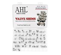 Ahl 141pcs 7.48 mm diámetro 1,20 mm-3.50 mm de grosor ajustable válvula Kit de cuña para Kawasaki Ninja ZX636 ZX-6R 2003 - 2006