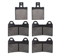 AHL 2 pares Las pastillas de freno delanteras y traseras de la moto son compatibles con DUCATI 620 Multistrada Dark (Single disc/twin pin pad fixing) 2006/620 IE 2002-2004
