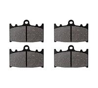 AHL 2 pares Pastillas de freno delanteras de motocicleta compatibles con KAWASAKI STREET BIKE ZX 600 E ZZR 600 1996-2007/ ZX 600 D ZX6 1990-1993 /ZX 6R ZX 600 F 1995-1997