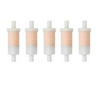 AHL 5 piezas 10mm Filtro de gasolina 1FK-24560-10-00/1FK-24560-00-00 compatible con Yamaha XVS400C Drag Star Classic 2001-2008/ XVS650 Drag Star 2002/ YZF-R1 1998-2000