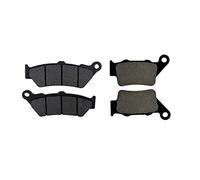 AHL-Kit Motocicleta Pastillas de freno para F650 GS 1999-2007/ST 1997-2000/CS 2000-2007/ All Models 1993-2012 (Semi metal)