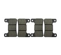 AHL-Kit Motocicleta Pastillas de freno para GSXR600 / GSXR750 K4/K5/K6/K7 XK5 Radial Caliper 2004-2007 (Semi metal)