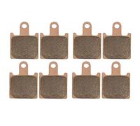 AHL-Kit Motocicleta Pastillas de freno para Kawasaki Z1000 (ZR1000 B/C) 2007-2009 (Cobre sinterizado)