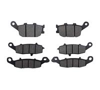 AHL-Kit Motocicleta Pastillas de freno para SV400 (All Models) 2003-2005/ SV650 (All Models) 2003-2014/ DL650 V-Strom 2004-2011 (Semi metal)