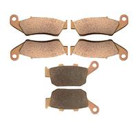 AHL-Kit Motocicleta Pastillas de freno para XL650 VY V1-V7 Transalp 2000-2007/ XRV750 P R S T V W X Y Africa Twin 1994-2003 (Cobre sinterizado)