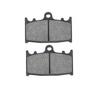 AHL Motocicleta Pastillas de Freno Delantero para Kawasaki ZZR 600 ZX 600 D1-D3 E1-E13 E6F 1990-2007 (Semi metal)