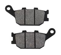 AHL Motocicleta Pastillas de Freno Trasero para CBR 600 F3/F4/F5/F6/F7 2003-2007/CBR 600 RR3/RR4/RR5/RR6 2003-2006/CBR 600 FAB/FAC (ABS Model) 2011-2013/CBF 600 NA8/NA9 (ABS) 2008-2009 (Semi metal)