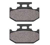 AHL Motocicleta Pastillas de freno Trasero para Yamaha DT 125 X 2005-2006 (Semi metal)