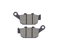 AHL Motocicleta Pastillas de freno Trasero para Yamaha XJ6-N (600cc) ABS/Non ABS 2009-2011 (Semi metal)