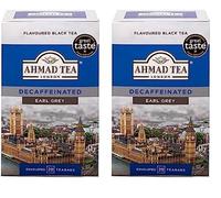 AHMAD descafeinado Earl Gray 20P (Paquete de 2)
