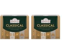 Ahmad Tea Classical Selection, 6 Tipos De Té Negro 60 Bolsitas De Té Con Cinta/etiquetadas, G, Surtido, 120 Gramo (Paquete de 2)