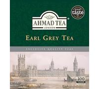 Ahmad Tea Earl Grey (paquete de 1, total de 100 bolsas de té)