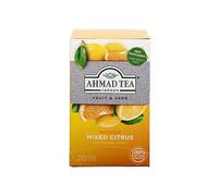 Ahmad Tea Infusiones de frutas y hierbas | Mezcla de cítricos | 20 bolsitas de té | 6 paquetes