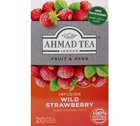 Ahmad Tea Wild Strawberry (Pack of 1, Total 20 Aluminium Foil Envelopes)