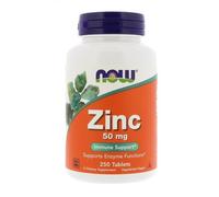 Now Foods Zinc 50 mg - 250 Comprimidos