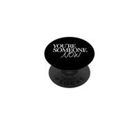 Ahora Eres Alguien Frase Motivadora Retro Elegante Única PopSockets PopGrip Adhesivo