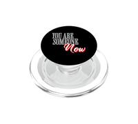 Ahora Eres Alguien Frase Motivadora Retro Elegante Única PopSockets PopGrip para MagSafe