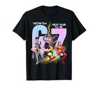 Ahora Estoy 6 El próximo año seré 7 67 Meme K-Pop Cumpleaños Girl Camiseta