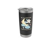 Ahora me acosté a Dormir Oración Lindo Católico Vaso térmico de acero inoxidable de doble pared