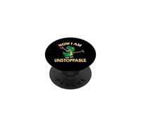 Ahora Soy imparable Motivación T Rex PopSockets PopGrip Adhesivo
