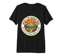 Ahora Soy Mayor, Pero sigo Corriendo contra el Viento Vintage Camiseta Premium