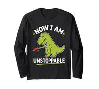Ahora Soy un Dinosaurio imparable, Divertido, T. Rex Manga Larga