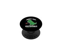 Ahora Soy un Dinosaurio imparable, Divertido, T. Rex PopSockets PopGrip Adhesivo