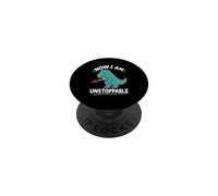 Ahora Soy un Dinosaurio imparable, Divertido, T. Rex PopSockets PopGrip Adhesivo