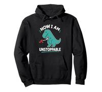 Ahora Soy un Dinosaurio imparable, Divertido, T. Rex Sudadera con Capucha