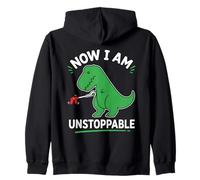 Ahora Soy un Dinosaurio imparable, Divertido, T. Rex Sudadera con Capucha