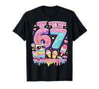 Ahora Tengo 6 El próximo año seré 7 Llama Alpaca 67 Meme Cumpleaños Camiseta