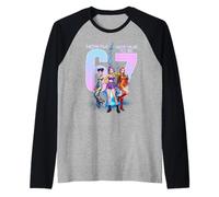Ahora Tengo Seis años el próximo año tendré Siete 67 Meme K-Pop Bday Girl Camiseta Manga Raglan