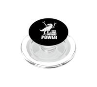 Ahora Tengo un Poder Infinito, Divertida Broma sobre Dinosaurios T-Rex PopSockets PopGrip para MagSafe