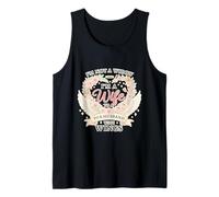 Ahora una viuda pero una esposa a un marido con alas Camiseta sin Mangas