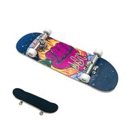 Ahorn Finger Skateboard - Mini Fingerboard, Creative Hand Toy | Durable Maple Wood Deck 3.85x1.1 Inch, Fun Stress Reliever, Desk Toy, Party Favor Birthday Gift Children Teens Boys