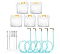 Ahornsirup-Gewinnungsset - Saftschlauch-Bürsten-Bohrhähn, Für Hobby-Anfänger Sammeln Aufbewahren Filtern Hof Außenbereich | Für Die Heimische Herstellung, Filterung Und Lagerung Von Bio-Ahorn Sirup -