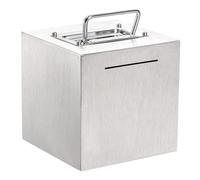 Ahorrador De Dinero | 15 cm Acero Inoxidable Reutilizable Tarro Grande | Ahorradora | para Ocasiones Especiales Acción de Gracias Niños Empresa Oficinas Estudio Dormitorio Sala de Estar Hogar