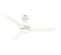 Ahorro de Energía Ventilador con Mando a Distancia Kaleidoscope Dc Blanco 132cm