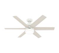 Ahorro de Energía Ventilador Techo con Mando a Distancia Arete Blanco Dc Luz