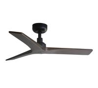 Ahorro de Energía Ventilador Techo Mando a Distancia Aeropu Negro Nuez Mini