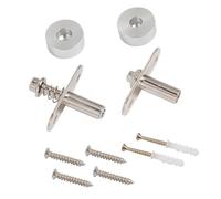 Ahorro de espacio, bisagras giratorias onduladas, bisagras de 360 grados, pivote ocultos, hardware multiusos duradero, pivote oculto, bisagras