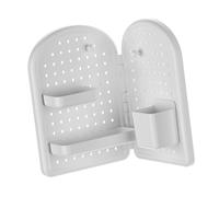 Ahorro de espacio montado en la pared, organizador para escritorio, accesorios, almacenamiento flexible, estante para hogar, oficina, artesanía, habitación, taller, diseño duradero y elegante