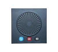 Ahorro de espacio para colgar en la pared, teléfono inteligente integrado de 86 cajas para comunicaciones claras, sala de reuniones, hogar, invitados, moderno, dispositivo de comunicación integrado