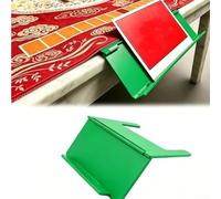 Ahorro de espacio para el tarjetero Mahjong con vista en ángulo y diseño deslizante debajo de la alfombrilla impresa en 3D herramienta de juego ligera rosa (verde)