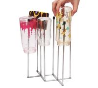 Ahorro De Espacio Plegable De Ocho Polos- Estante Para Secar Biberones, Soporte Robusto Para Escurrir Tazas, Organizador De Cocina Vital, Soporte Para Biberones Críticos | Accesorio Confiable Para Taz