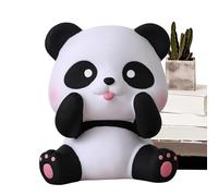 Ahorro de Monedas - Panda - Tarro de Ahorro desplazado, Decorativo de Dibujos Animados para Poner sobre la Mesa; con fácil Acceso a Monedas de depósito; Ideal para el salón,