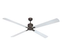 Ahorro Energía Techo Ventilador Bronce Eco Neo III 180 CM Wenge Plata