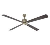 Ahorro Energía Techo Ventilador Latón Eco Neo III 180 CM Nogal Cereza