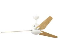 Ahorro Energía Ventilador de Techo Con Luz CasaFan Eco Aviatos 162CM Blanco &